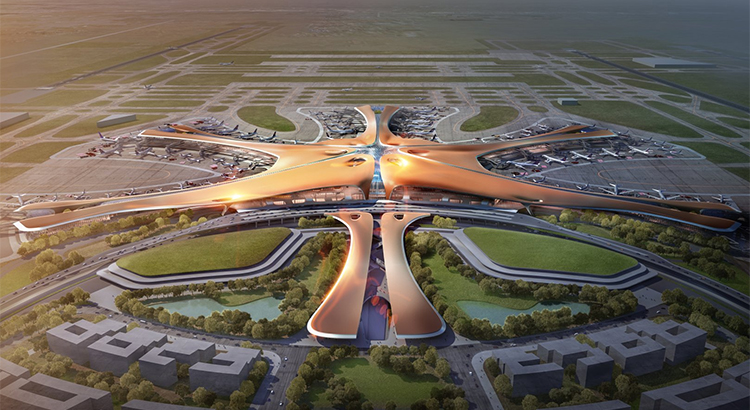 bejing airport @ zaha hadid architects_rendering