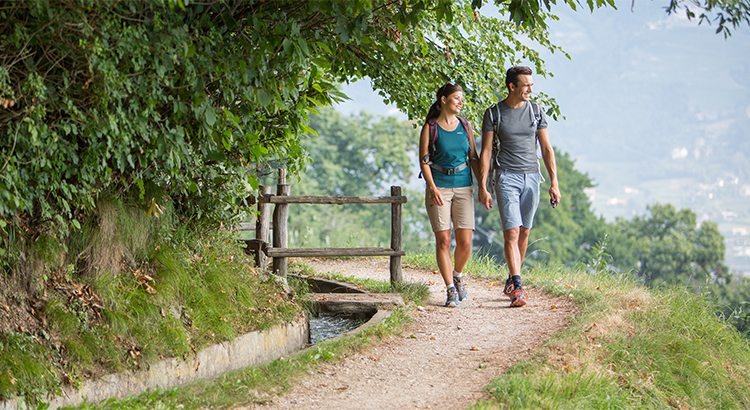 Waalweg in Südtirol (F: TVB Marling Günther Pichler)