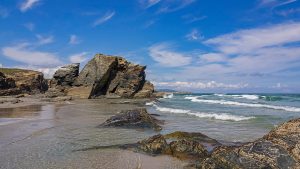 Playa de las Catedrales in Galicien