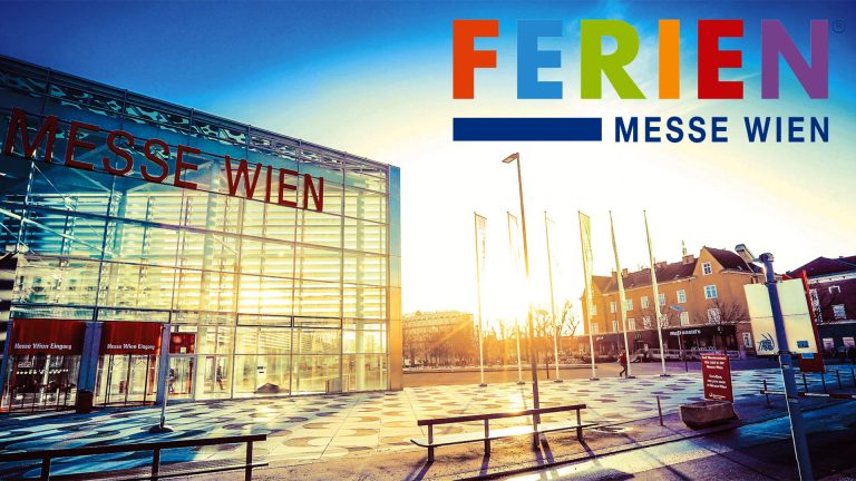 Bild der Messe Wien mit Sujet Ferienmesse 2025 Reisekompass
