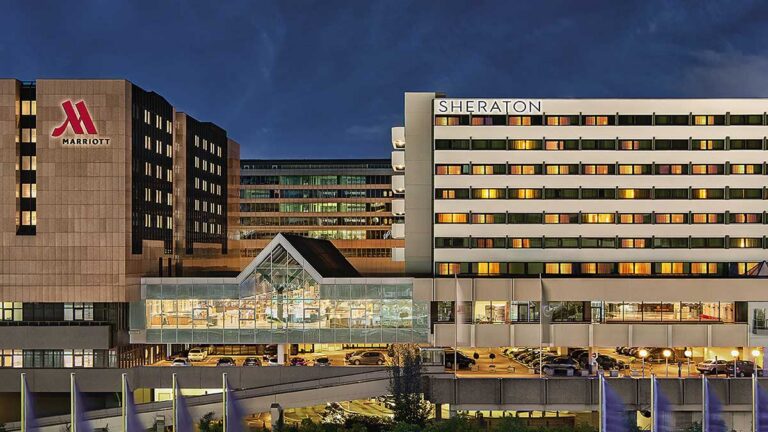 Frankfurt Marriott Airport und Sheraton Frankfurt Airport (© Marriott International)