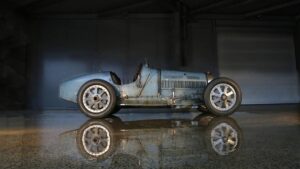 Das bild zeigt einen Bugatti 35B vom Grand Prix de Monaco von 1929 © Xavier de Nombel